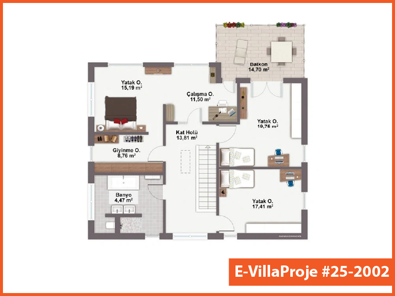 Ev Villa Proje #25 - 2002