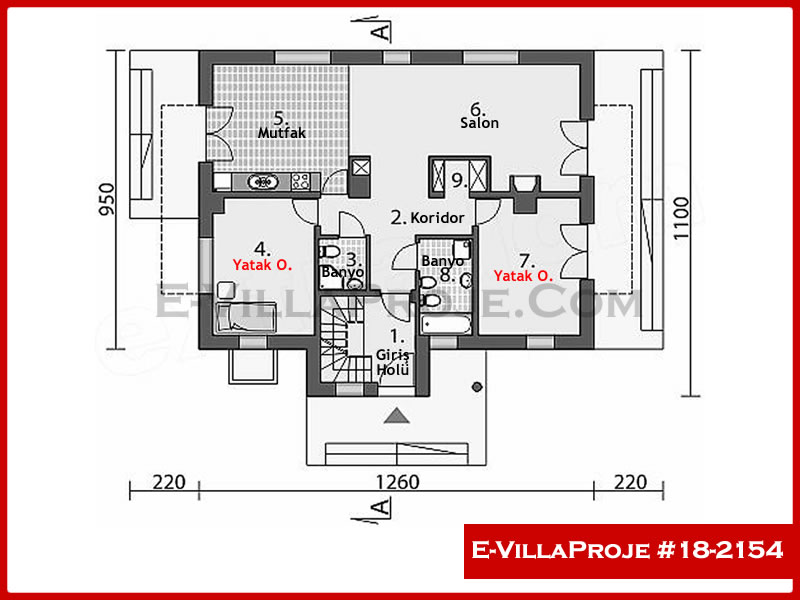 Ev Villa Proje #18 - 2154