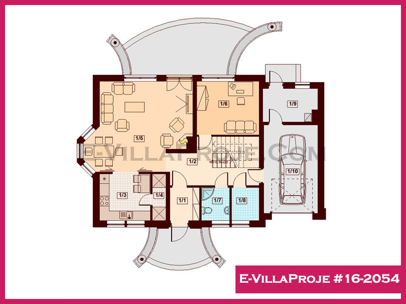 Ev Villa Proje #16 - 2054
