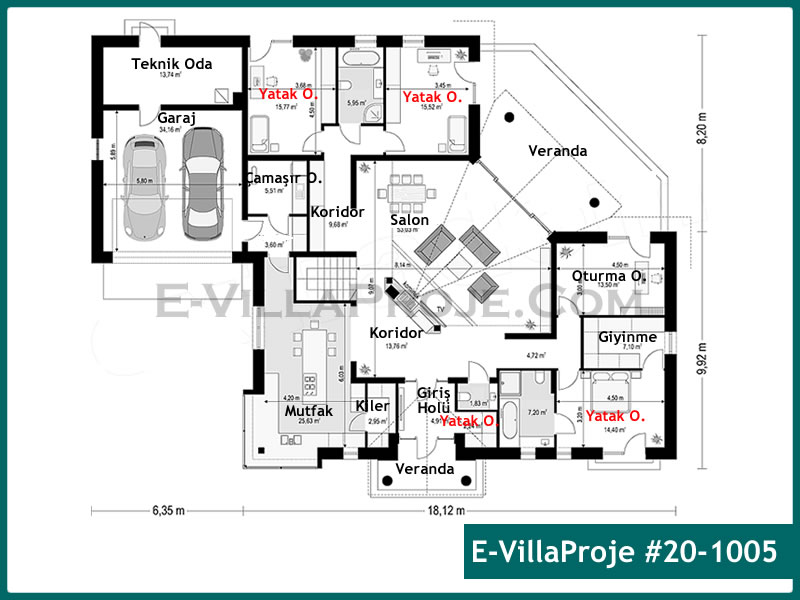 Ev Villa Proje #20 - 1005