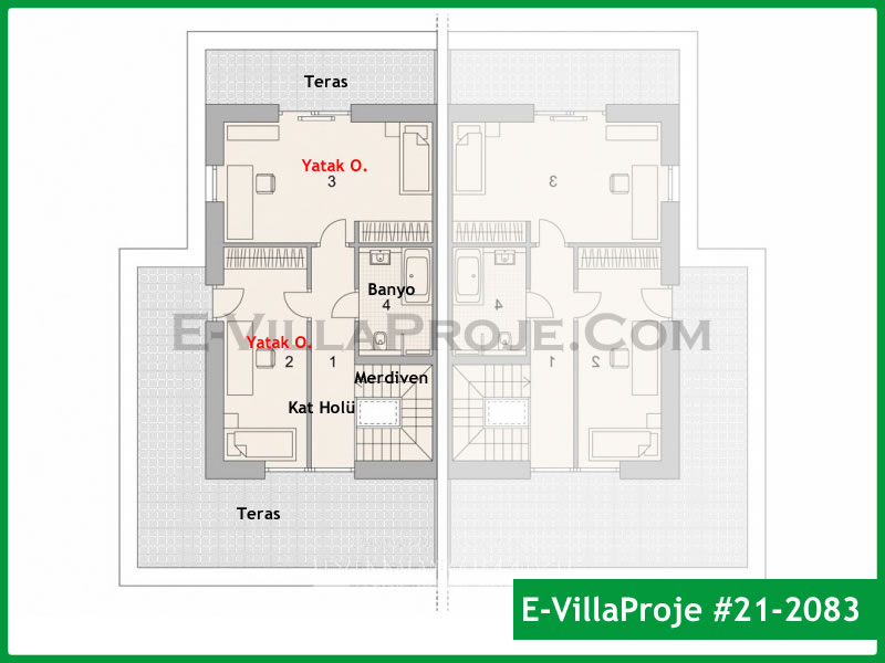 Ev Villa Proje #21 - 2083
