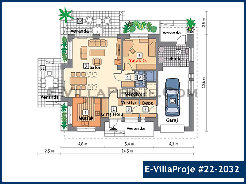 Ev Villa Proje #22 - 2032