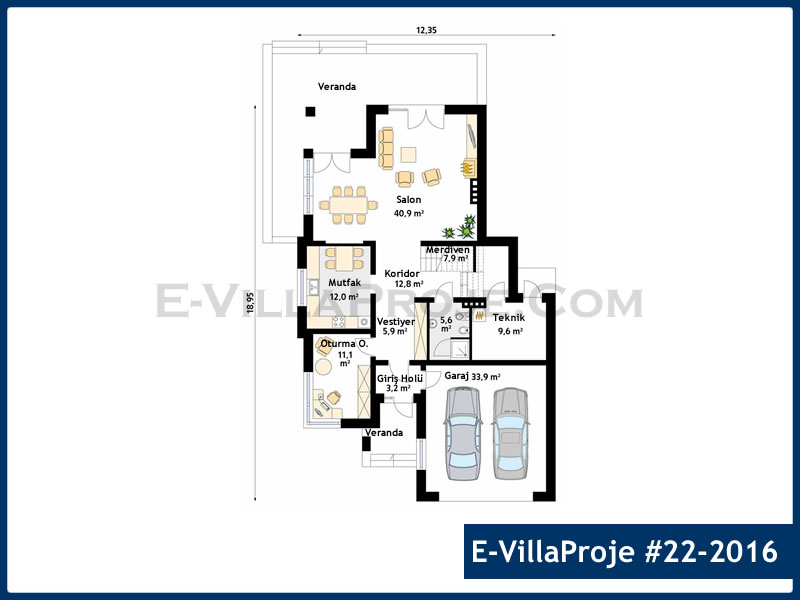 Ev Villa Proje #22 - 2016