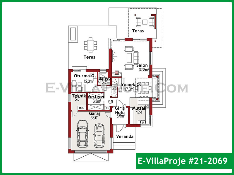 Ev Villa Proje #21 - 2069