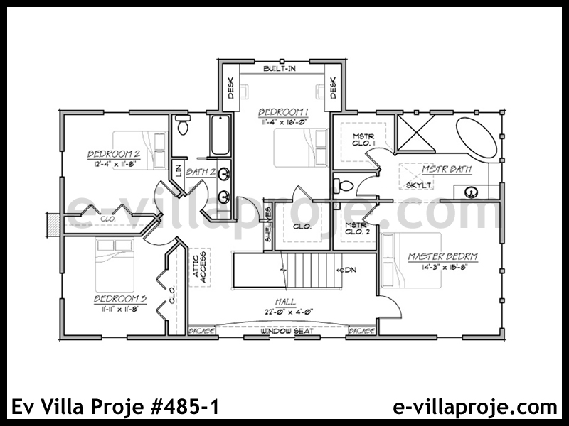 Ev Villa Proje #485 - 1