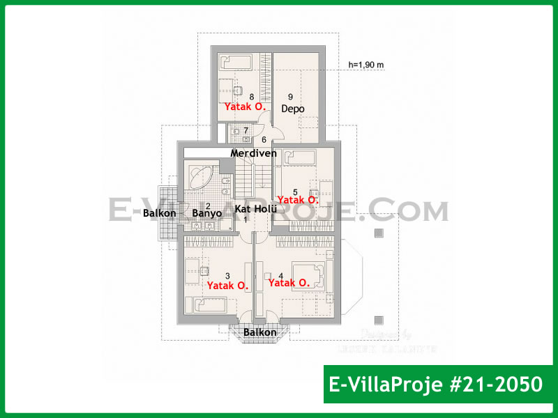 Ev Villa Proje #21 - 2050