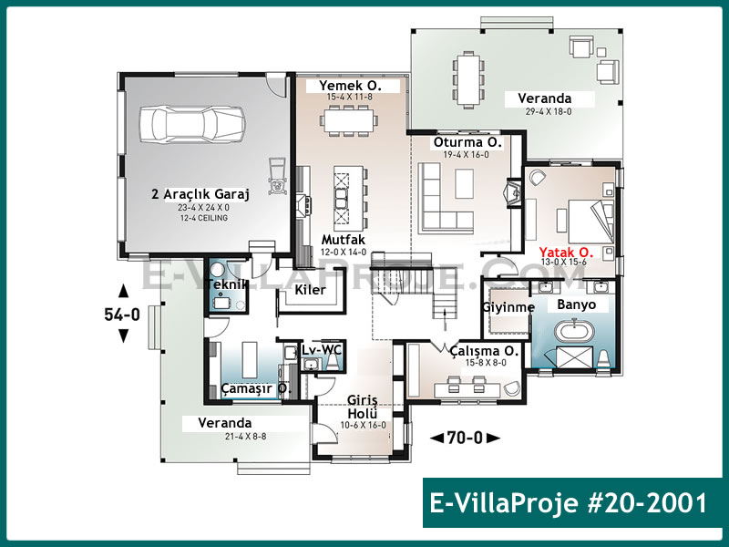 Ev Villa Proje #20 - 2001