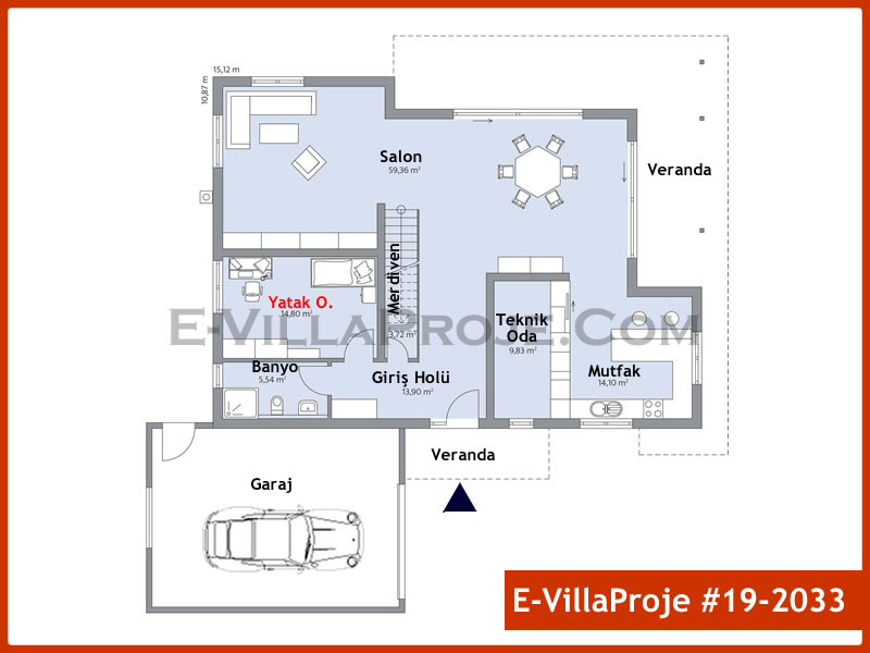 Ev Villa Proje #19 - 2033