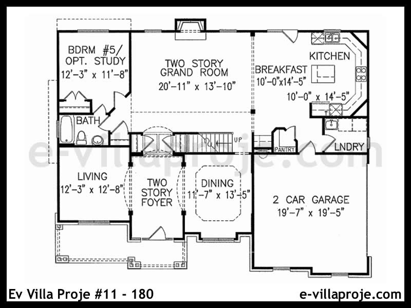 Ev Villa Proje #11 - 180
