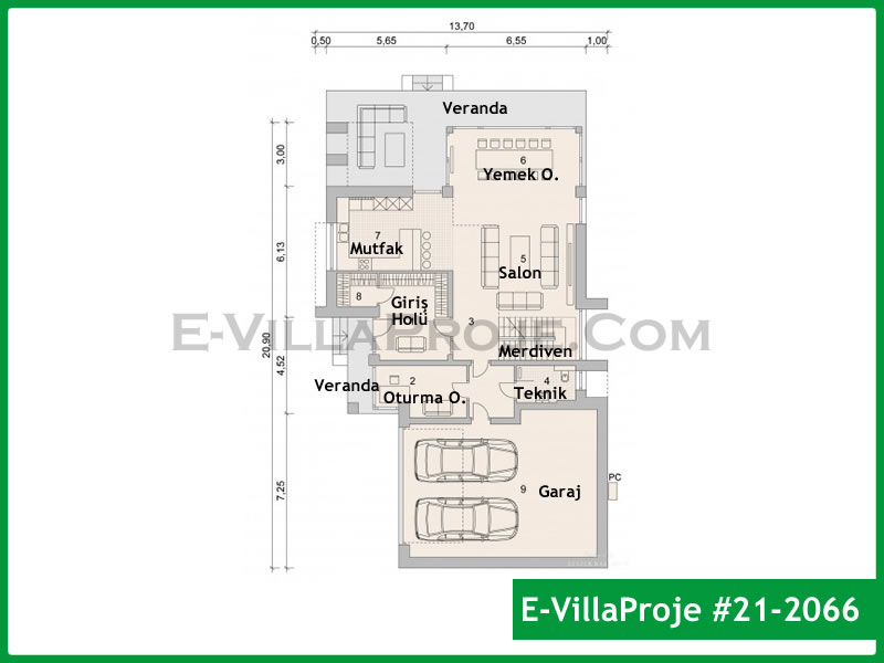Ev Villa Proje #21 - 2066