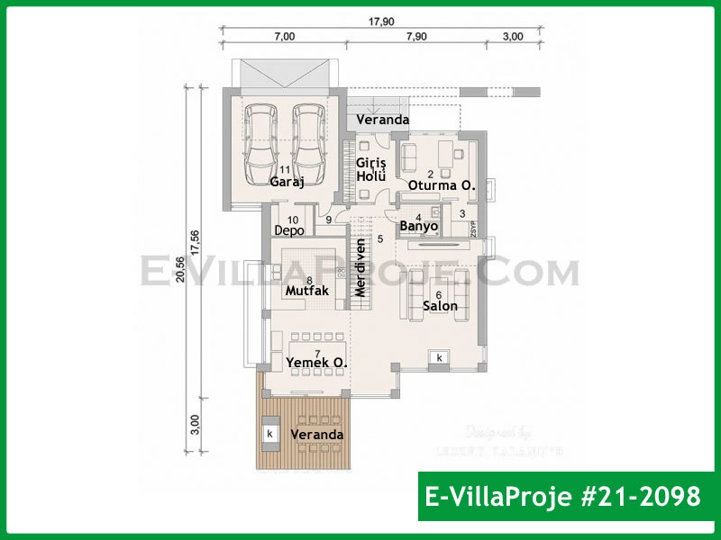 Ev Villa Proje #21 - 2098