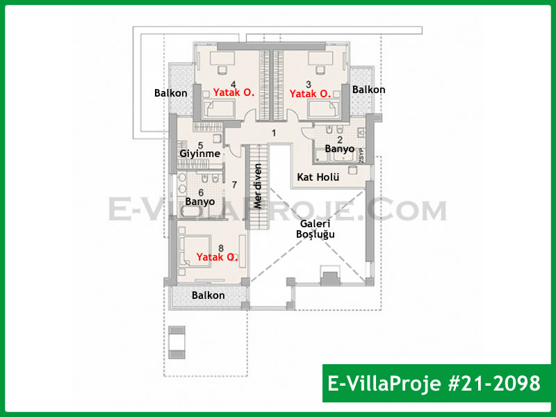 Ev Villa Proje #21 - 2098