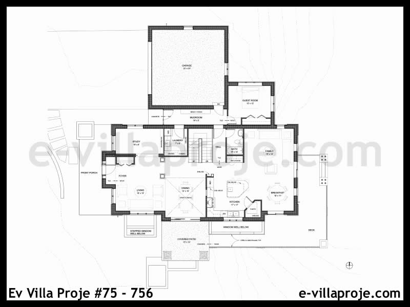 Ev Villa Proje #75 - 756