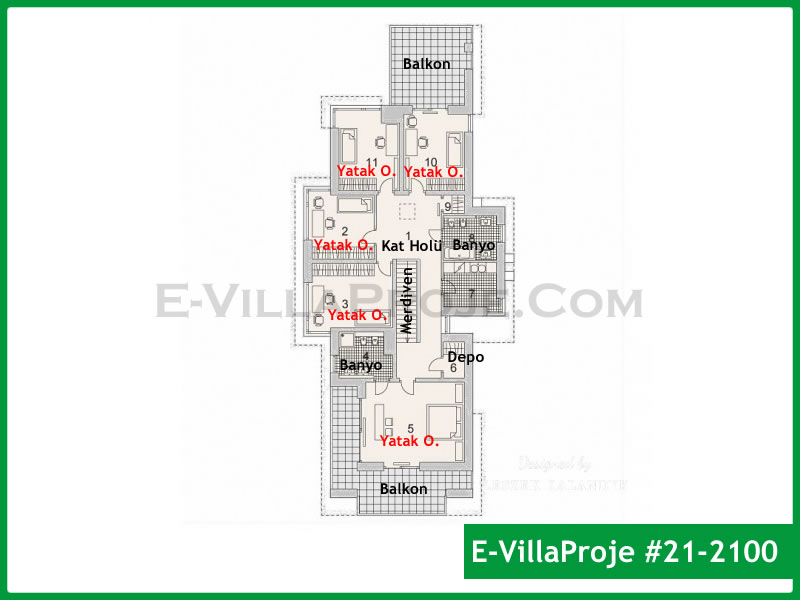 Ev Villa Proje #21 - 2100