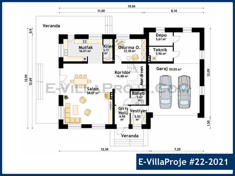 Ev Villa Proje #22 - 2021