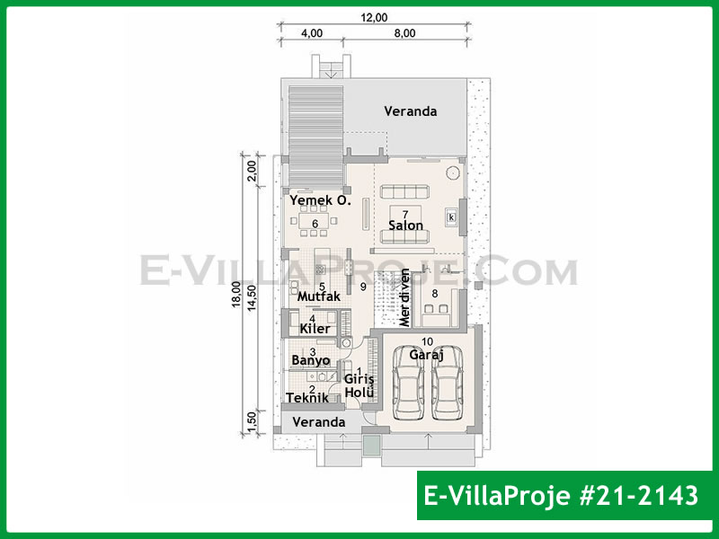 Ev Villa Proje #21 - 2143