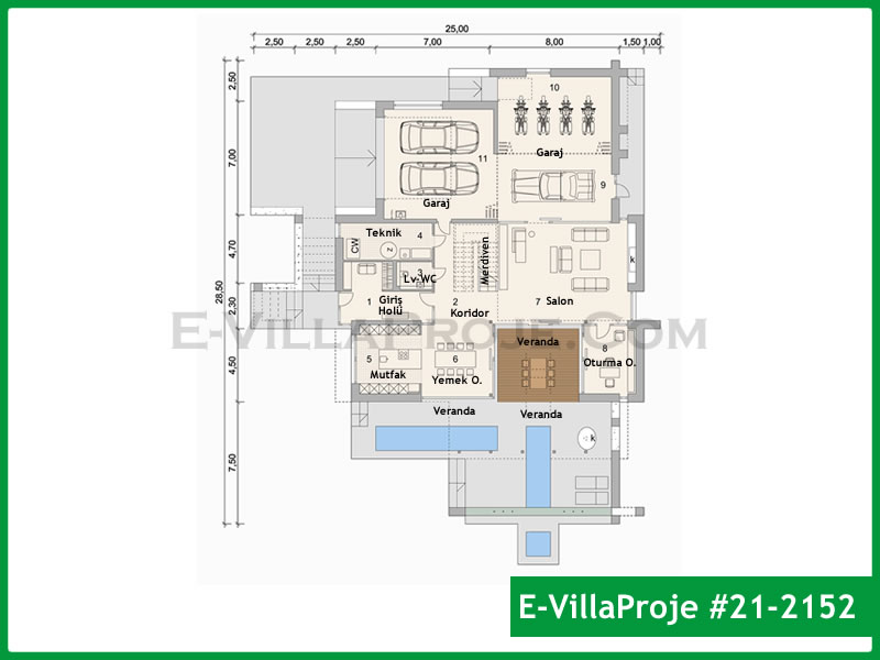 Ev Villa Proje #21 - 2152
