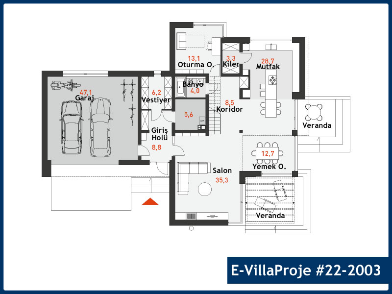 Ev Villa Proje #22 - 2003