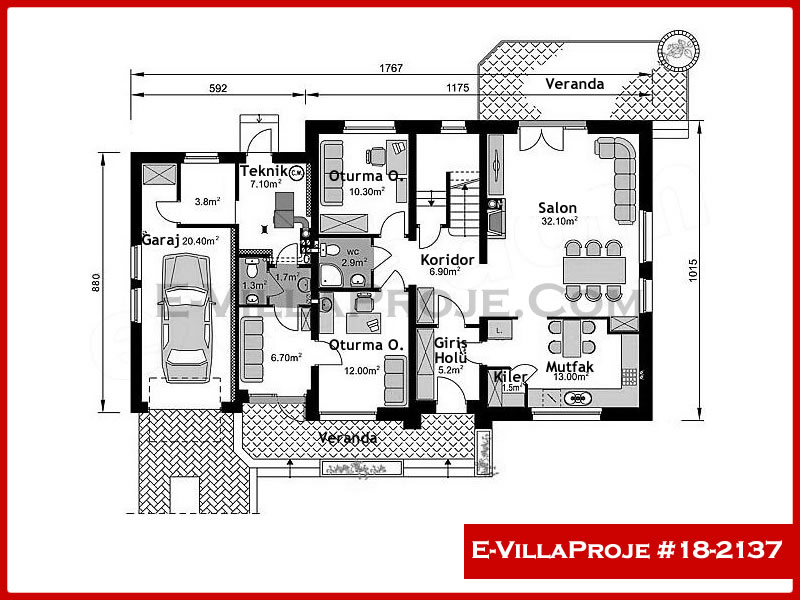 Ev Villa Proje #18 - 2137