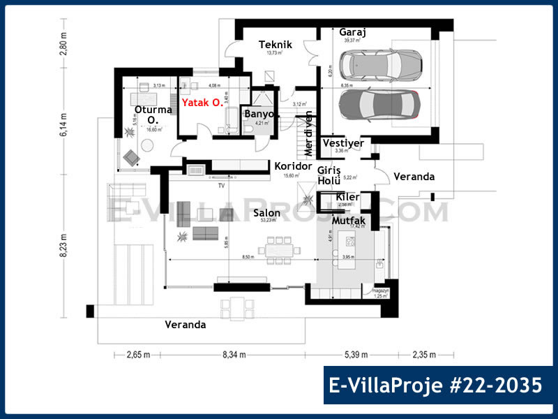 Ev Villa Proje #22 - 2035