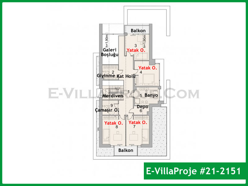 Ev Villa Proje #21 - 2151
