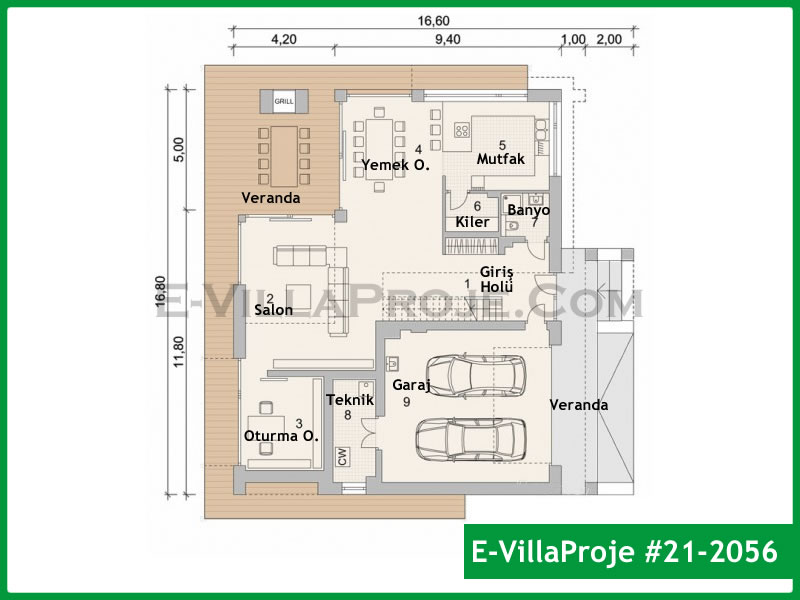 Ev Villa Proje #21 - 2056