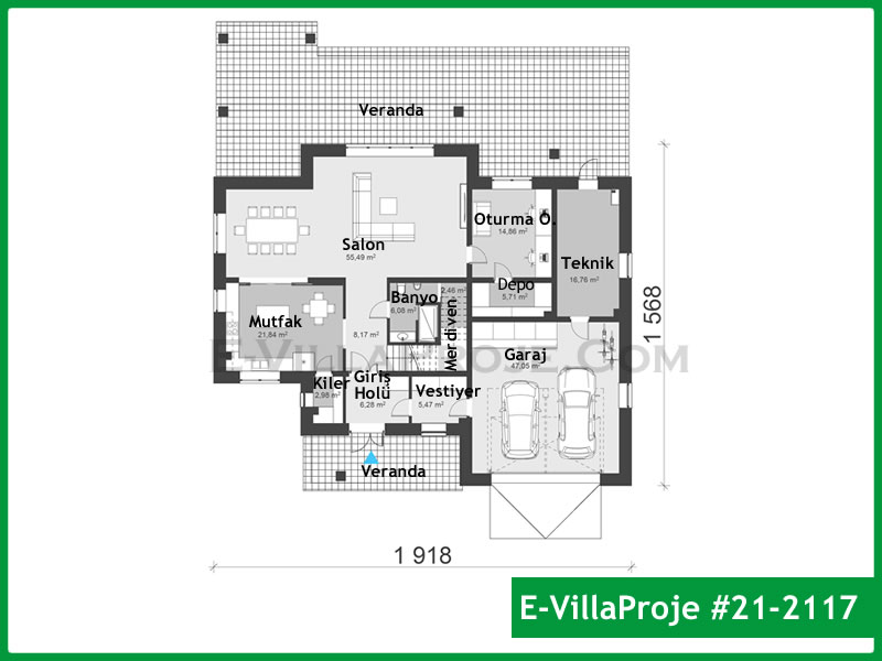 Ev Villa Proje #21 - 2117
