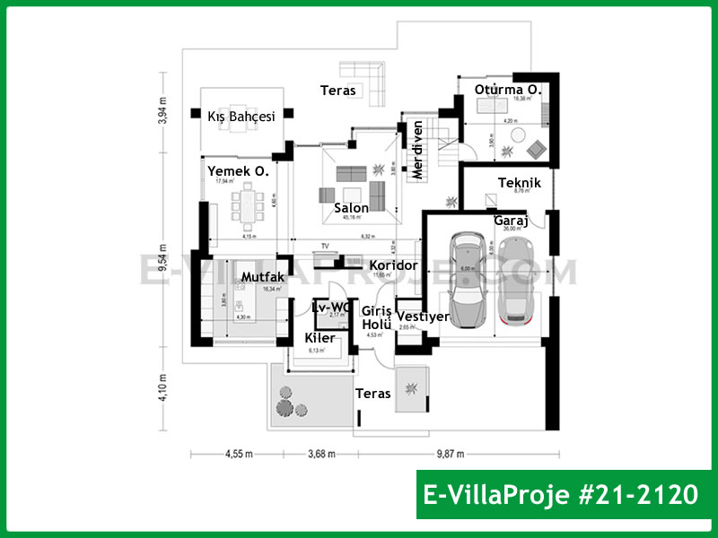 Ev Villa Proje #21 - 2120