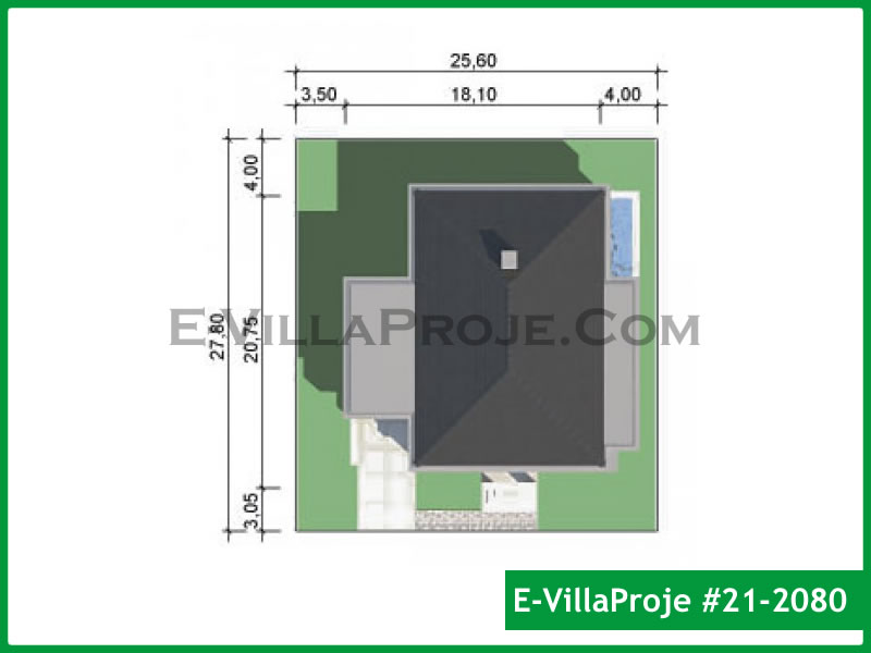 Ev Villa Proje #21 - 2080