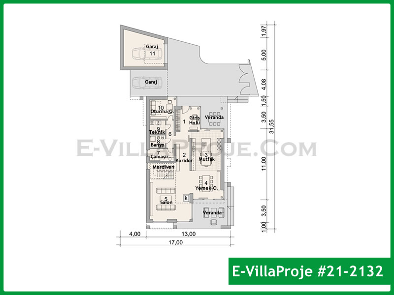 Ev Villa Proje #21 - 2132