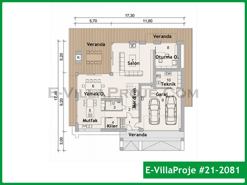 Ev Villa Proje #21 - 2081