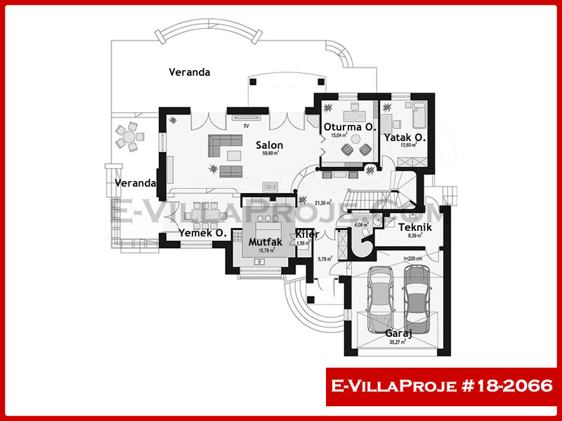 Ev Villa Proje #18 - 2066