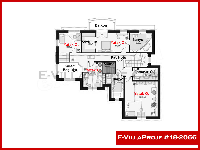 Ev Villa Proje #18 - 2066