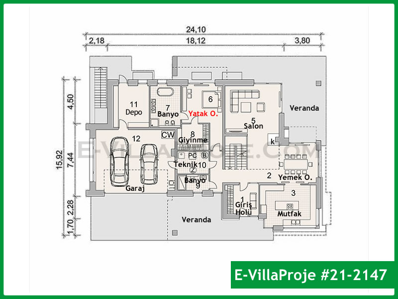 Ev Villa Proje #21 - 2147