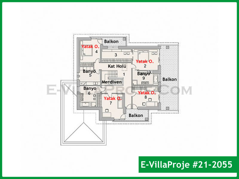 Ev Villa Proje #21 - 2055