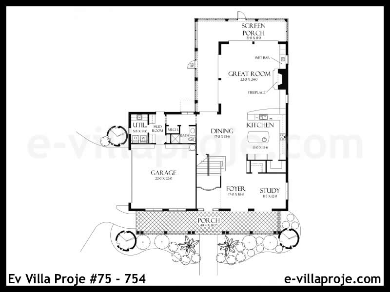 Ev Villa Proje #75 - 754