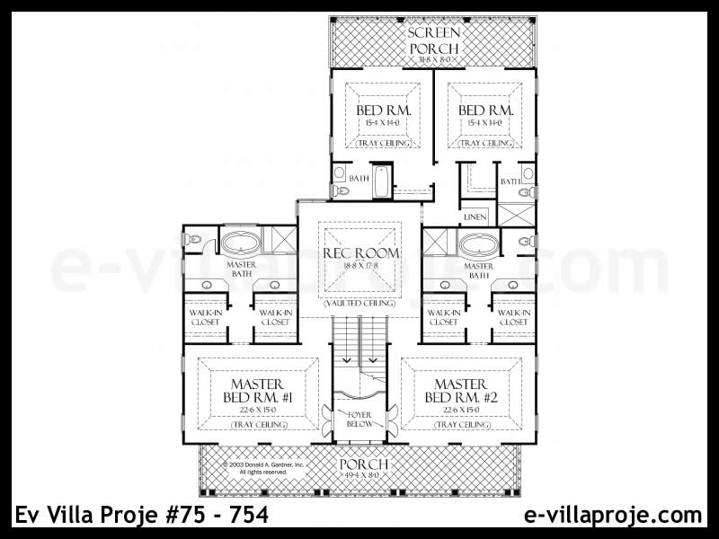 Ev Villa Proje #75 - 754