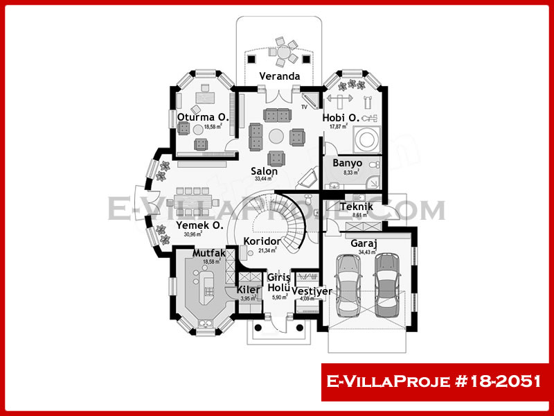Ev Villa Proje #18 - 2051