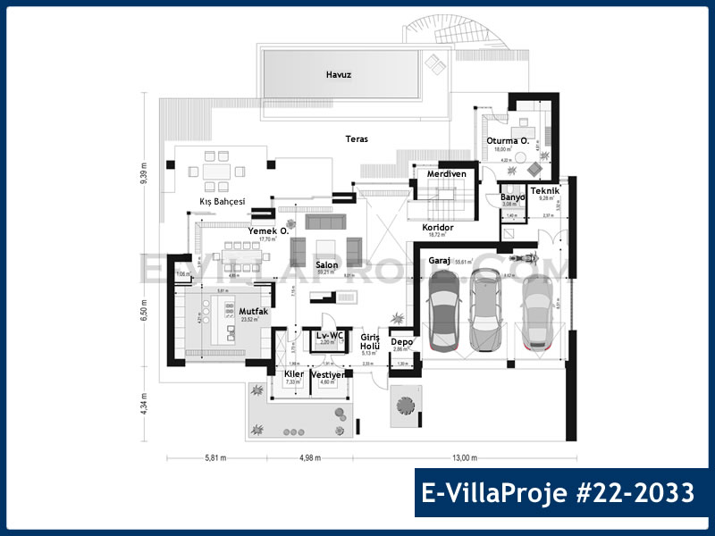 Ev Villa Proje #22 - 2033
