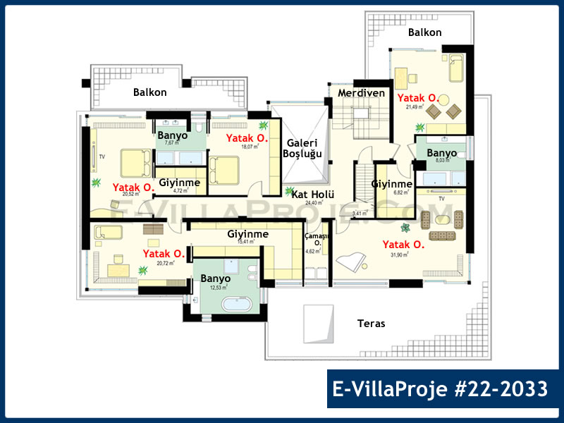 Ev Villa Proje #22 - 2033