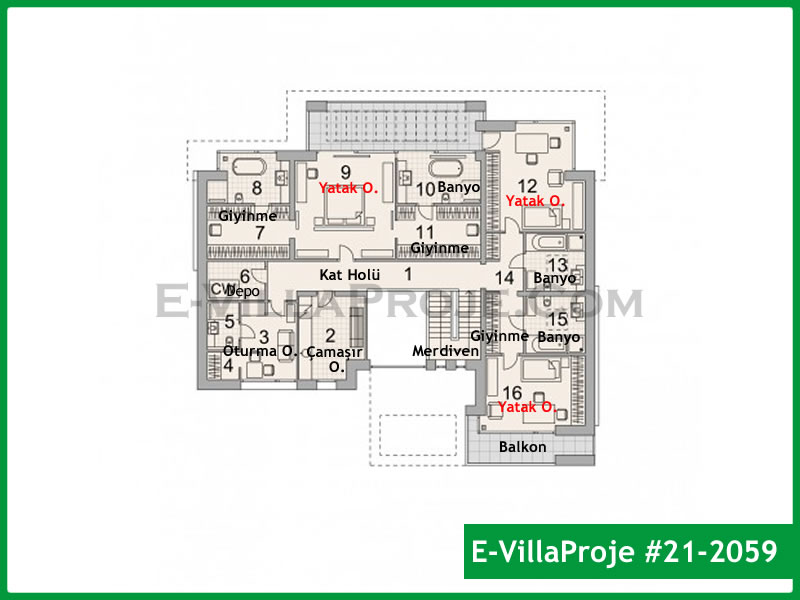 Ev Villa Proje #21 - 2059