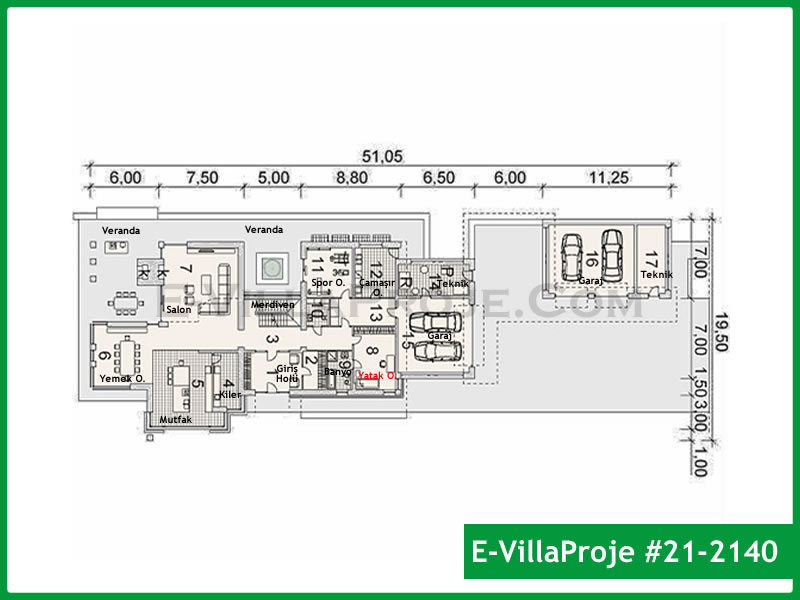 Ev Villa Proje #21 - 2140