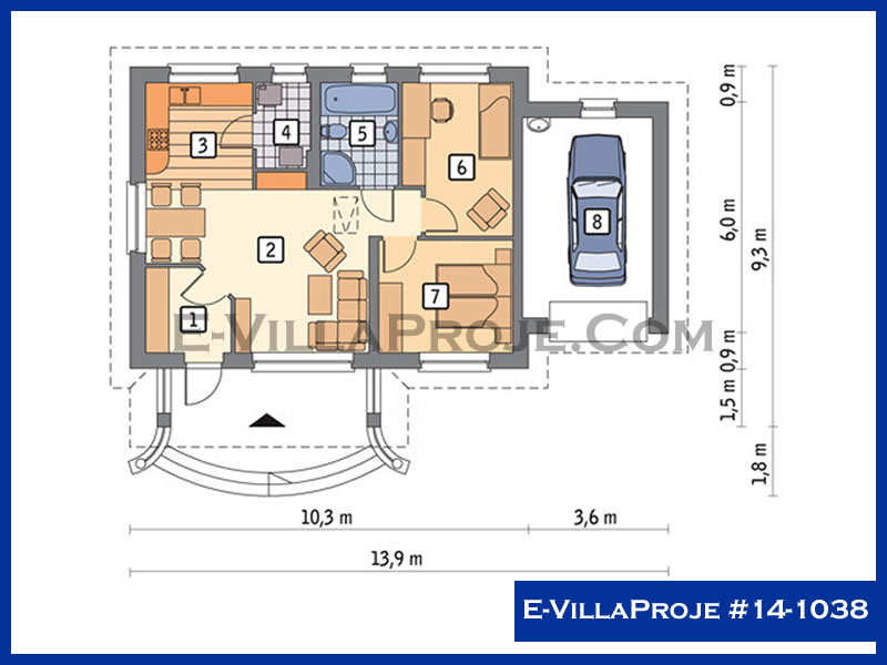 Ev Villa Proje #14 - 1038