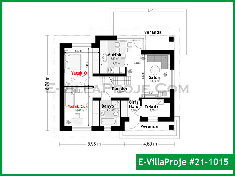 Ev Villa Proje #21 - 1015