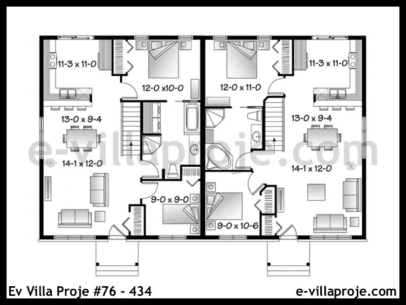 Ev Villa Proje #76 - 434