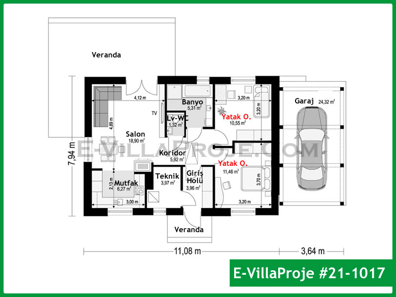 Ev Villa Proje #21 - 1017