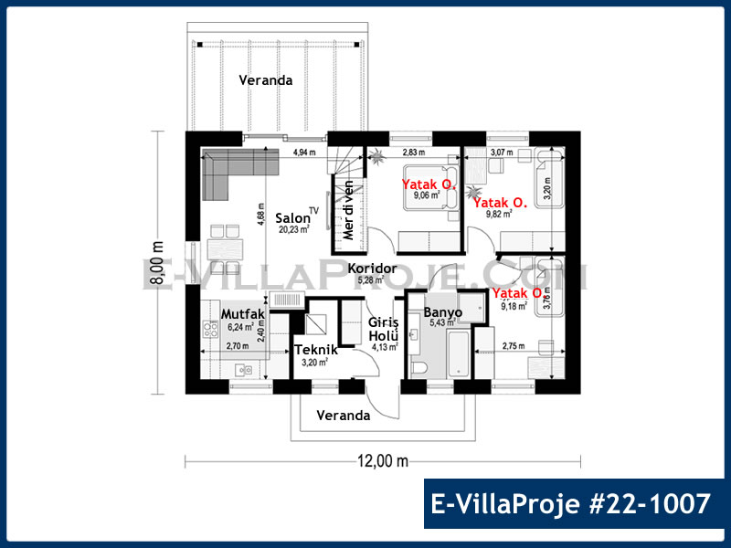 Ev Villa Proje #22 - 1007