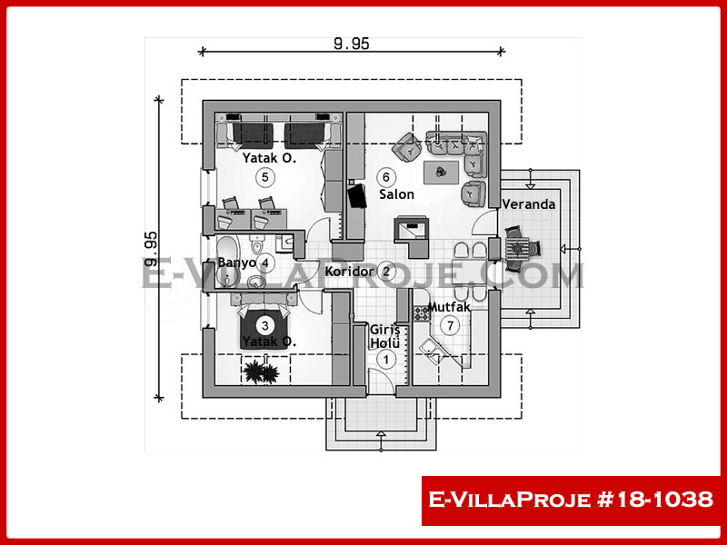 Ev Villa Proje #18 - 1038