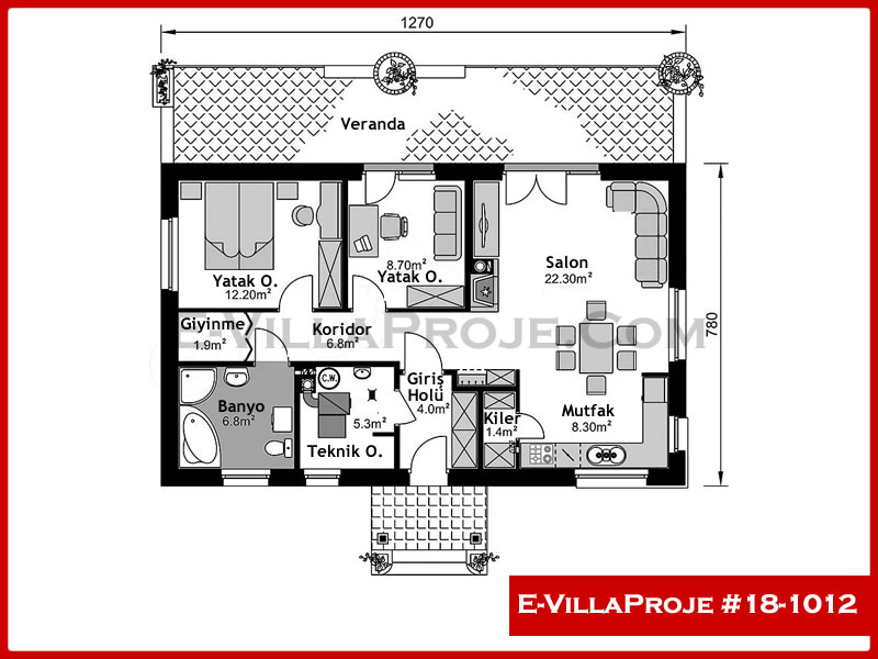 Ev Villa Proje #18 - 1012